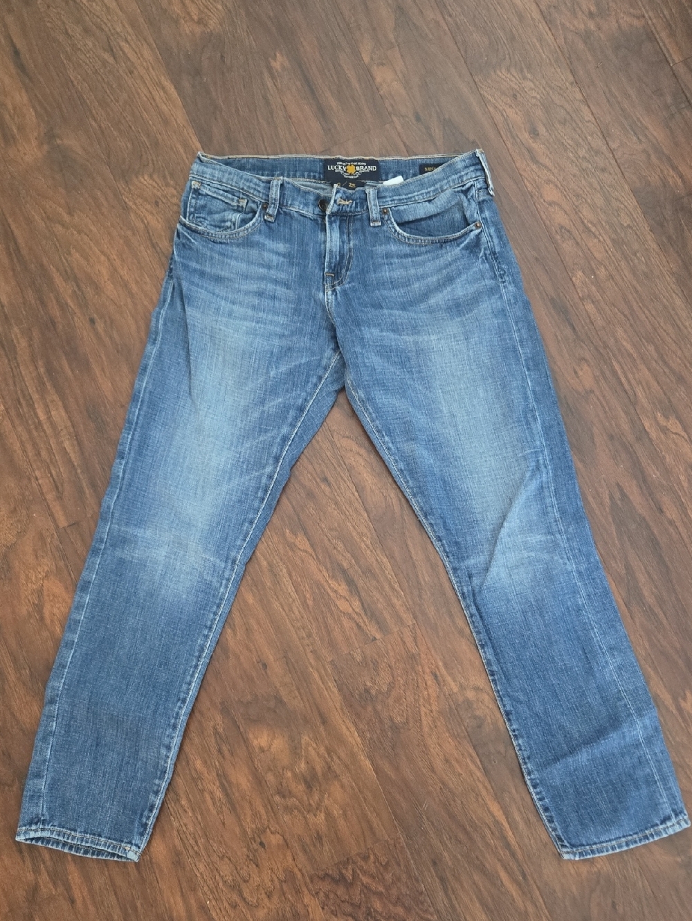 Lucky Brand Women's Slim Straight Blue Jeans_164